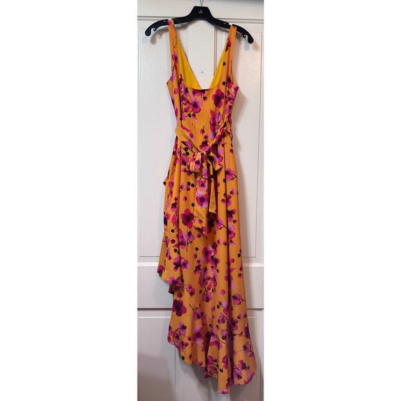 NWT Hutch Tansy Asymmetrical Floral V Neck Wrap Dress Size S - Picture 8 of 14